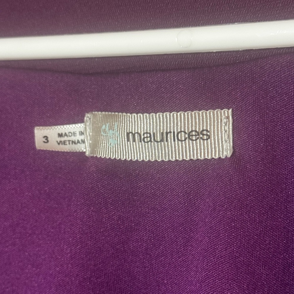 Maurices Beaded Ruffle Halter Tank - Picture 3 of 4